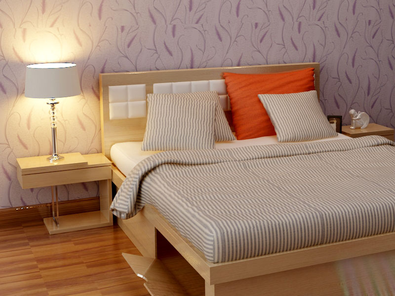 Giường ngủ gỗ công nghiệp Laminate