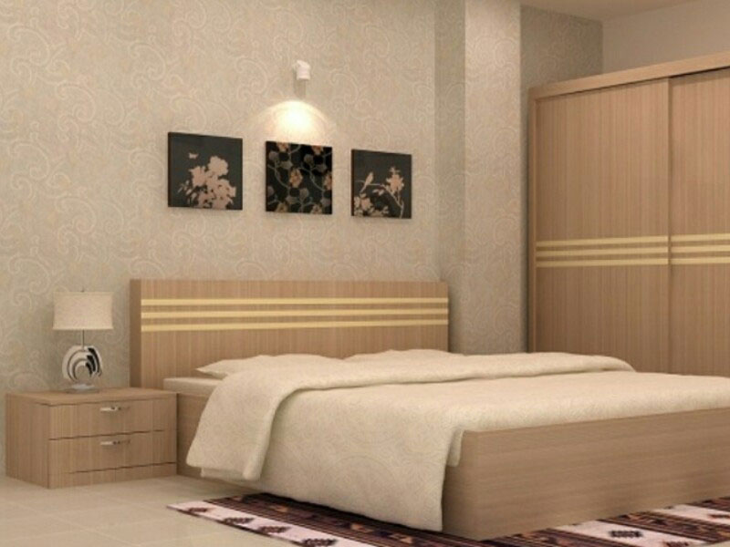 Giường ngủ gỗ công nghiệp MDF